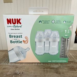 Nuk Glass Bottles
